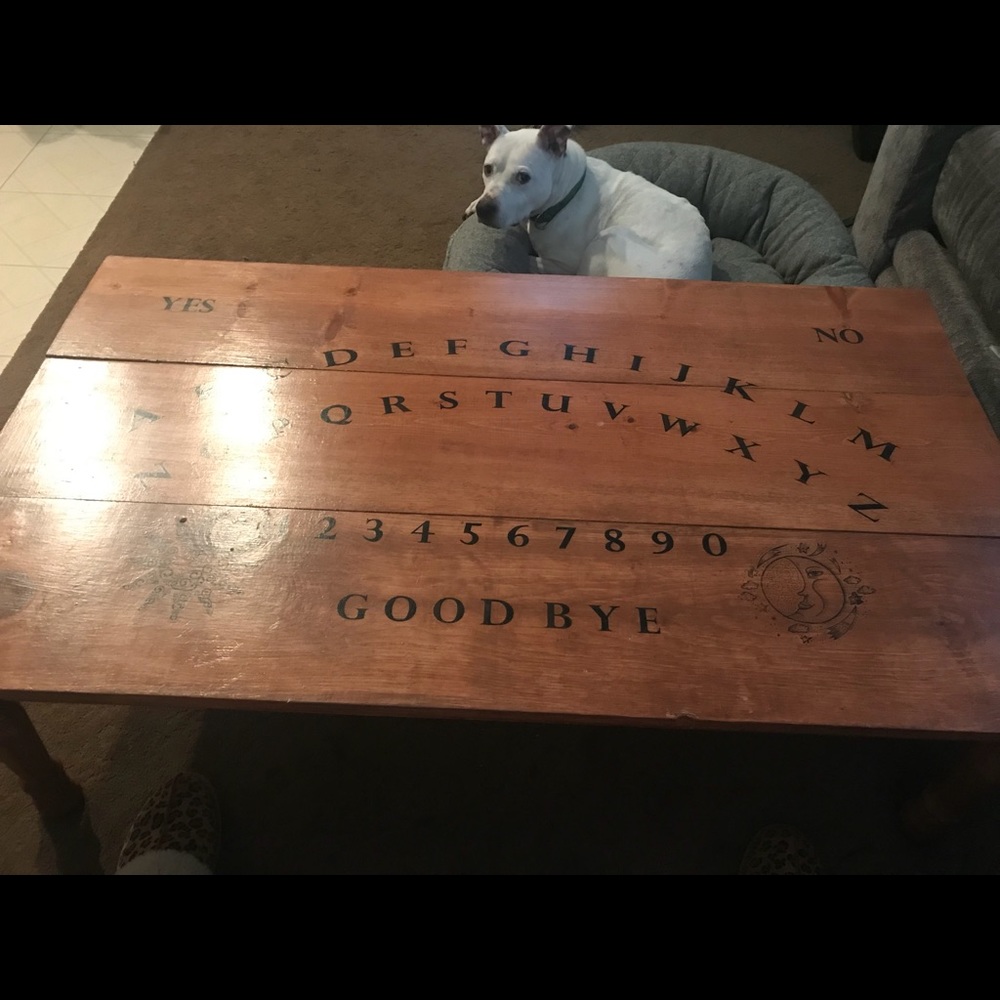Ouija coffee table